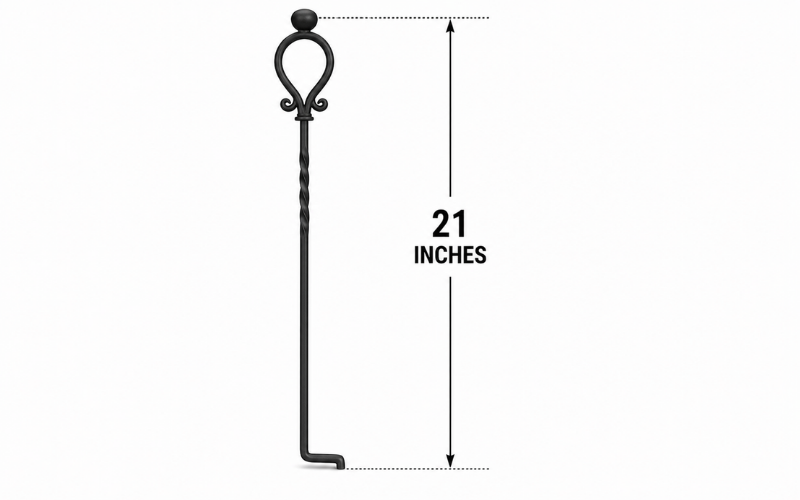 21 Inches Long