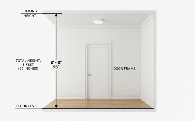 Things that are 8 feet tall