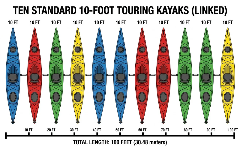 Things that are 100 feet long