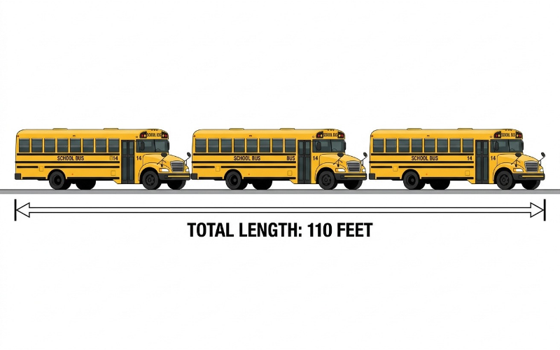 Things that are 110 feet Long