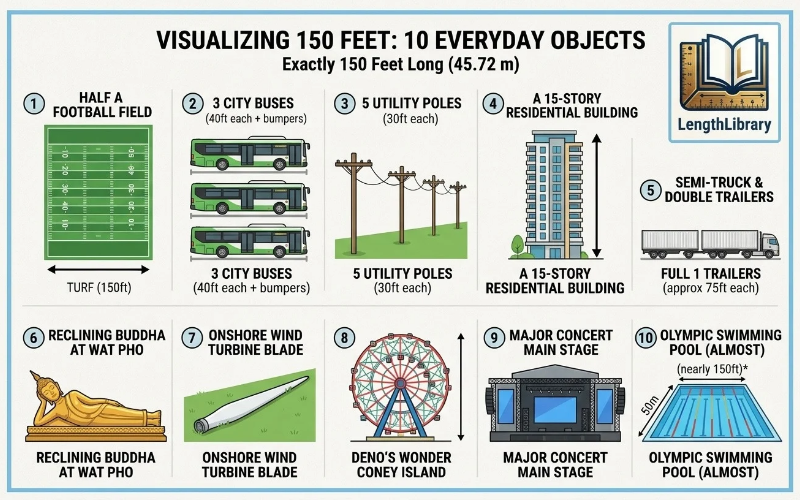 Things that are 150 feet long