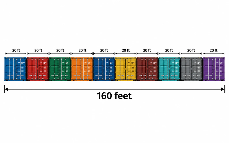 Things that are 160 feet Long
