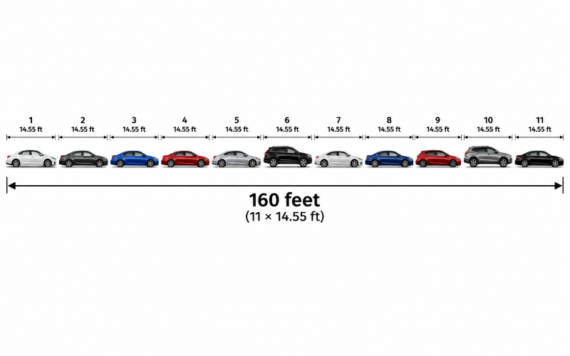 Things that are 160 feet Long