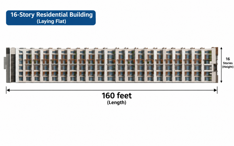 Things that are 160 feet Long