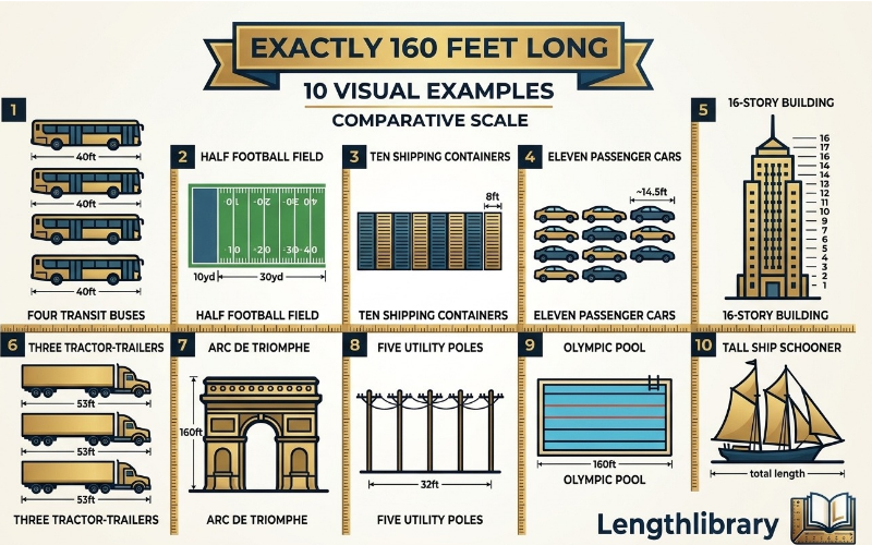 Things that are 160 feet Long