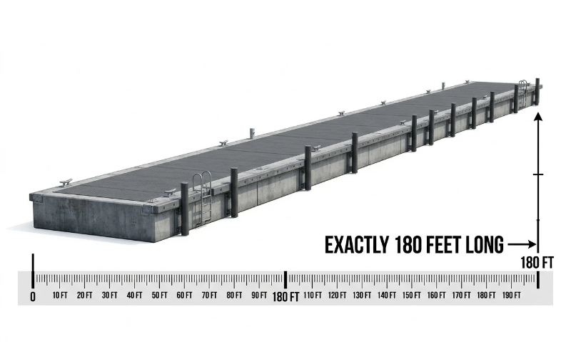 Objects that are 180 feet long
