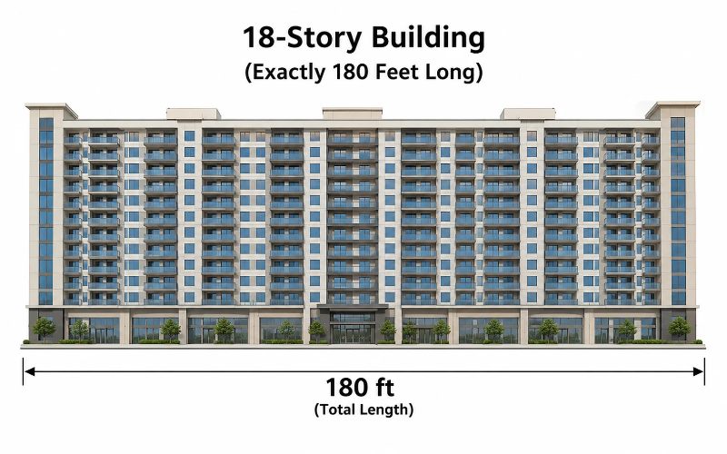 Objects that are 180 feet long