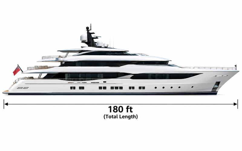 Objects that are 180 feet long