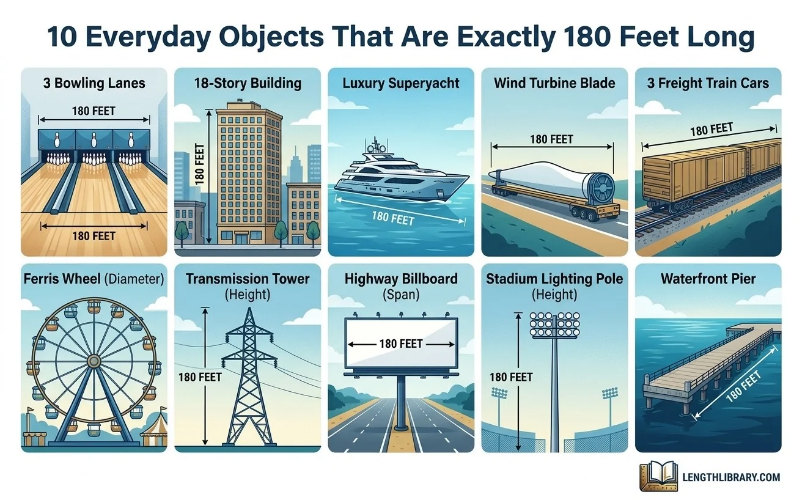 Things that are 180 feet long