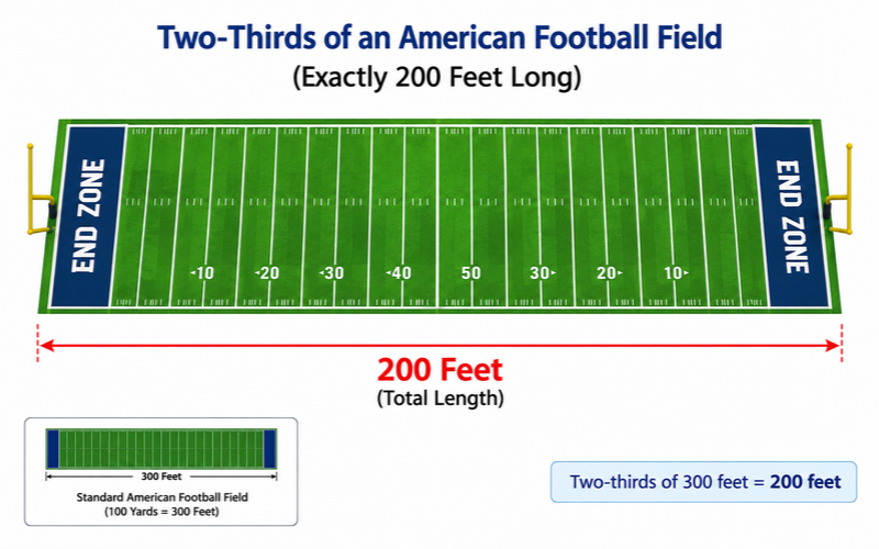 Things that are 200 feet long