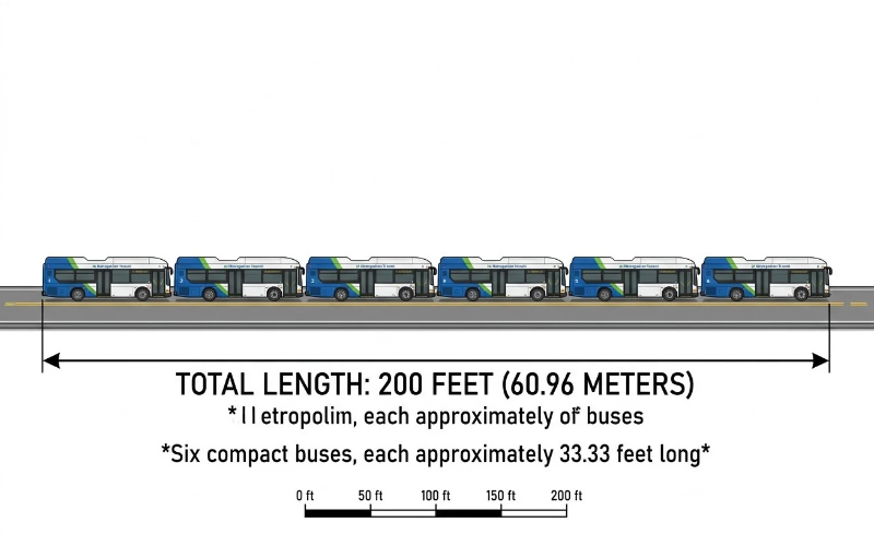 Things that are 200 feet long