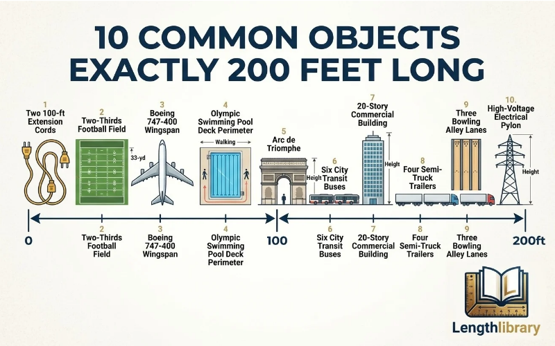 Things that are 200 feet long