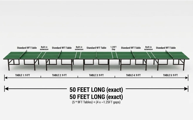 Things that are 50 feet long