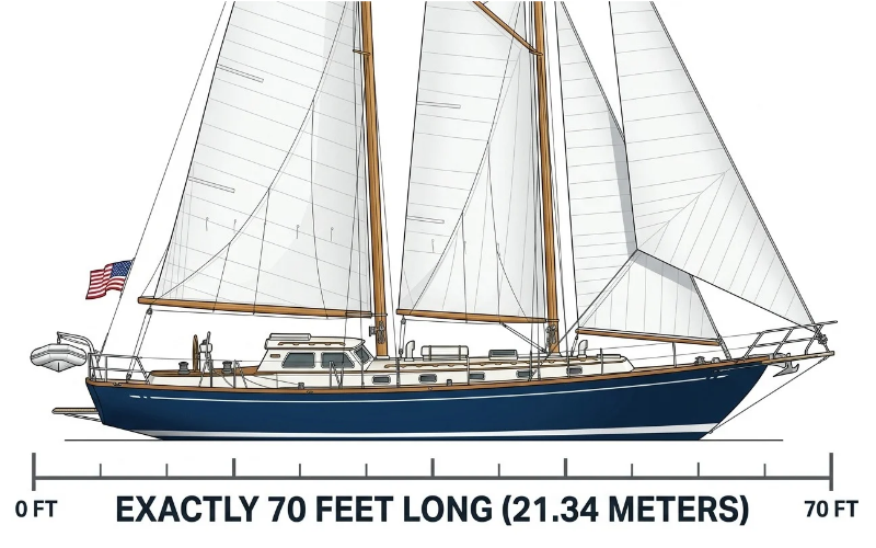 Things that are 70 feet long