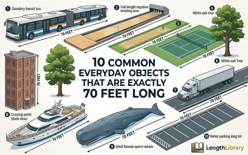 Things that are 70 feet long