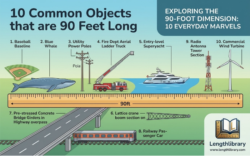 Things that are 90 feet Long