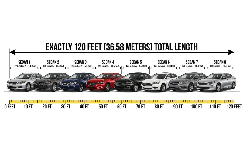 Things that are 120 feet Long