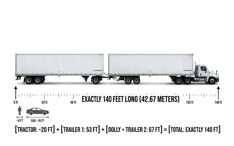 Things that are 140 feet Long