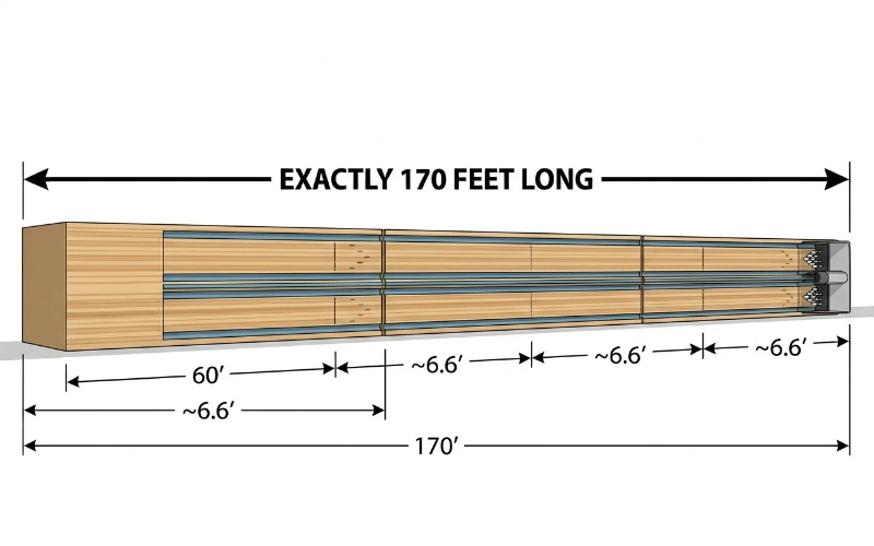 Things that are 170 feet long