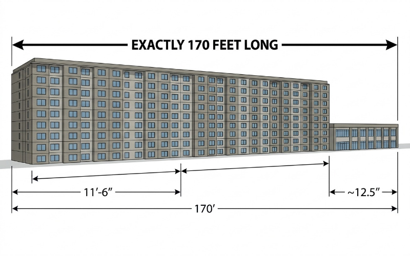 Things that are 170 feet long