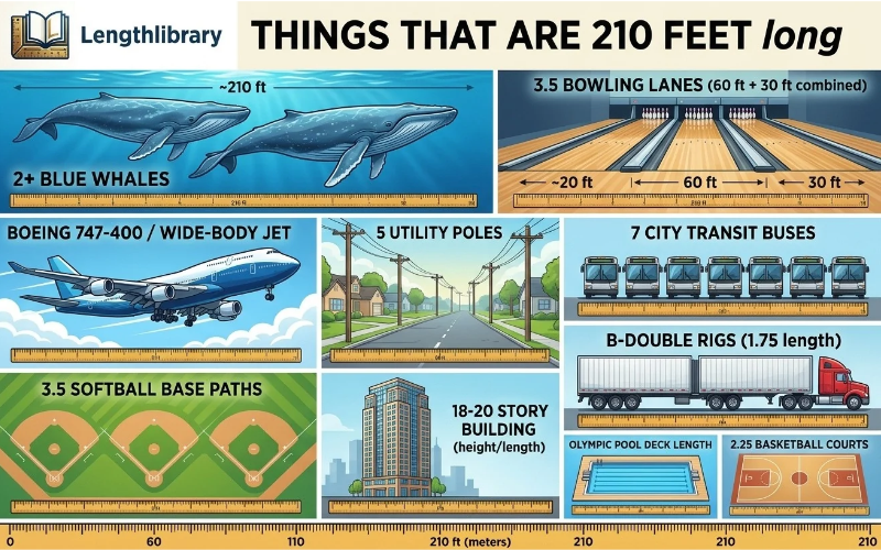 Things that are 210 Feet long