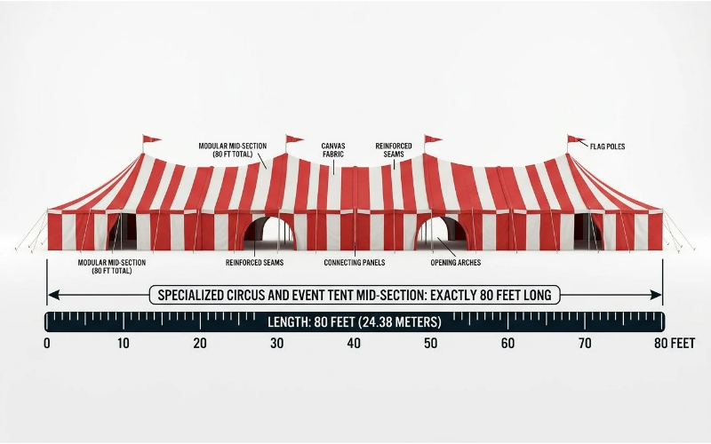 Things that are 80 feet long