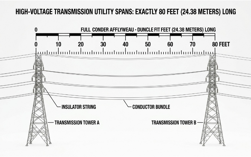 Things that are 80 feet long