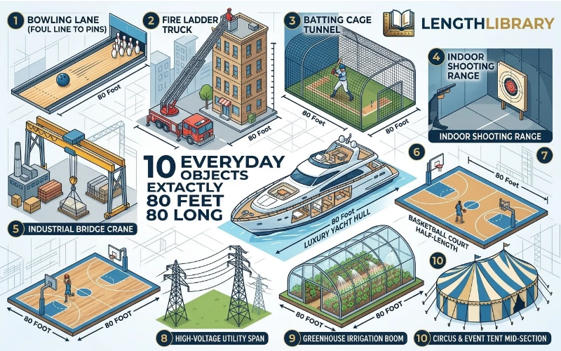 Things that are 80 feet long