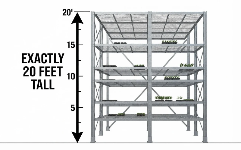 Things that are 20 feet tall