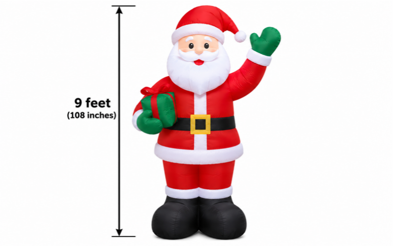 Things that are 9 feet tall