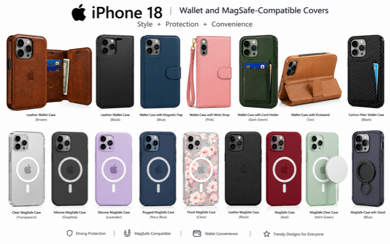 Iphone 18 Wallet covers