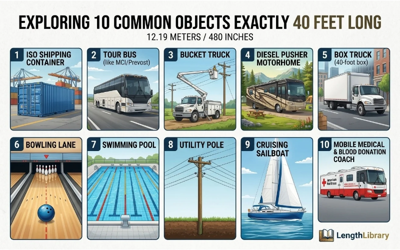 Things that are 40 feet long