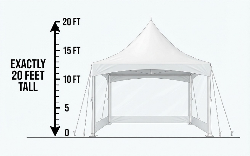 Things that are 20 feet tall